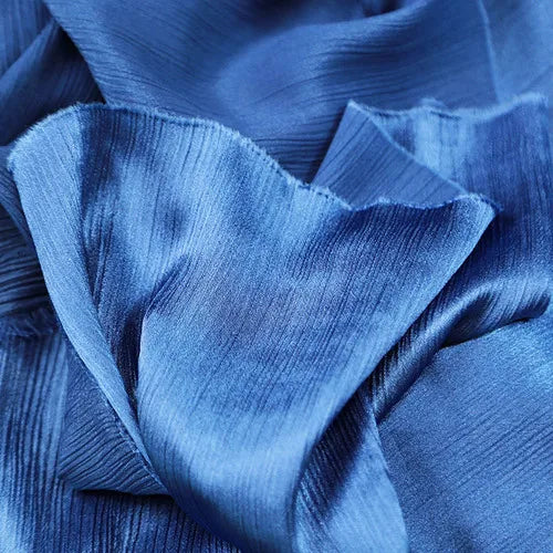 High End Glossy Texture Satin Fabric Smooth Imitation Acetate Silk Fabric Cheongsam Dress Designer Fabric Sewing Accessories