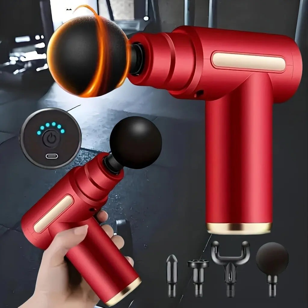Mini Handheld Muscle Massager with Type-C Charging