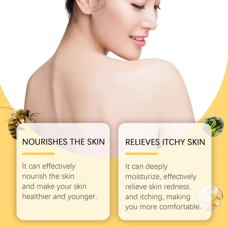 Bee Venom Skin Care Cream-Moisturizing Nourishing Lotion, Relieves Dryness Soothes Redness, Strengthens Barrier & Youthful Look