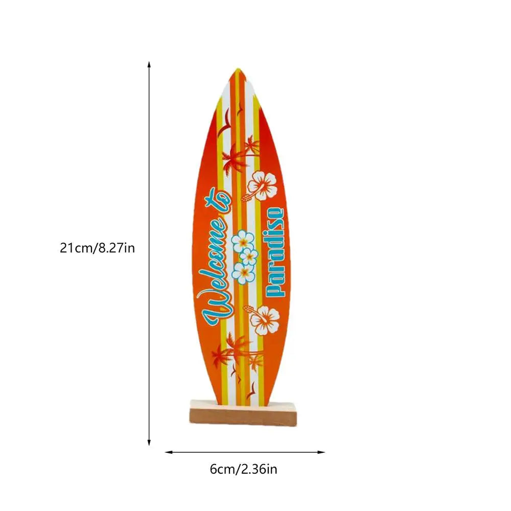 Multifunctional Surfboard Table Top Surf Board Decor For Wall Surf Board Decor For Wall Surfboard Beach Signs Summer Wood Sign