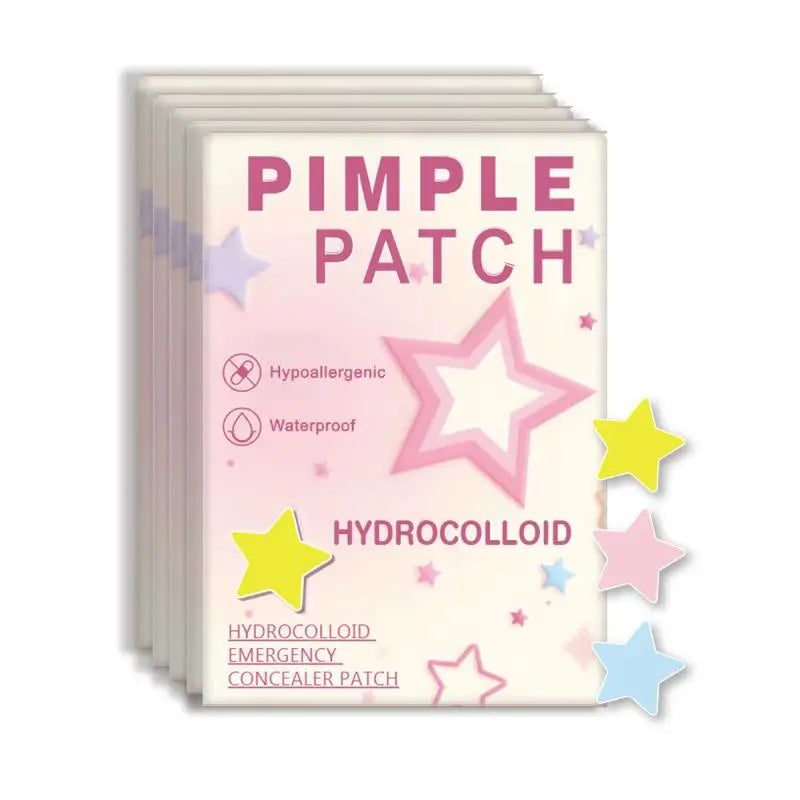 1400PCS New High-end Pimple Patch Acne Patches Set Colorful Star Shaped Acne Treatment Stickers Acne Dots Cover  For Skin Care