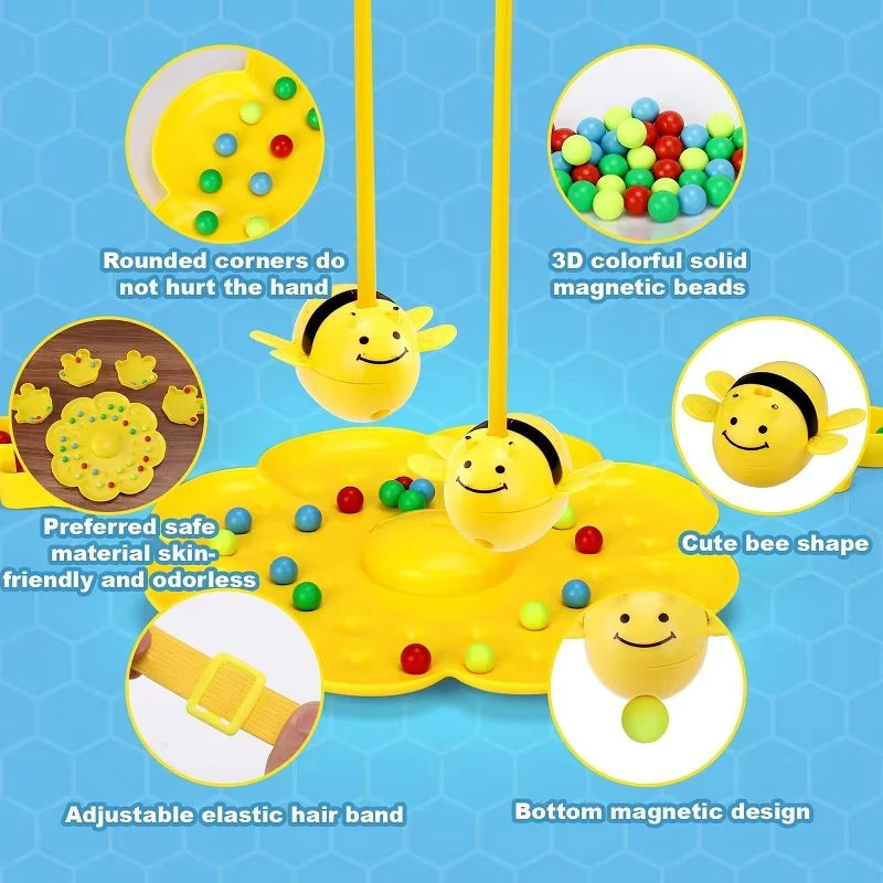 Bumble Bee Magnetic Toy Funny Family Board Games Montessori