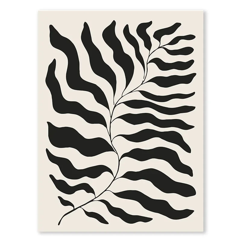 Vintage Black Butterfly Flowers Posters Abstract Matisse Wall Art Canvas Painting Nordic Interior Living Room Picture Home Decor