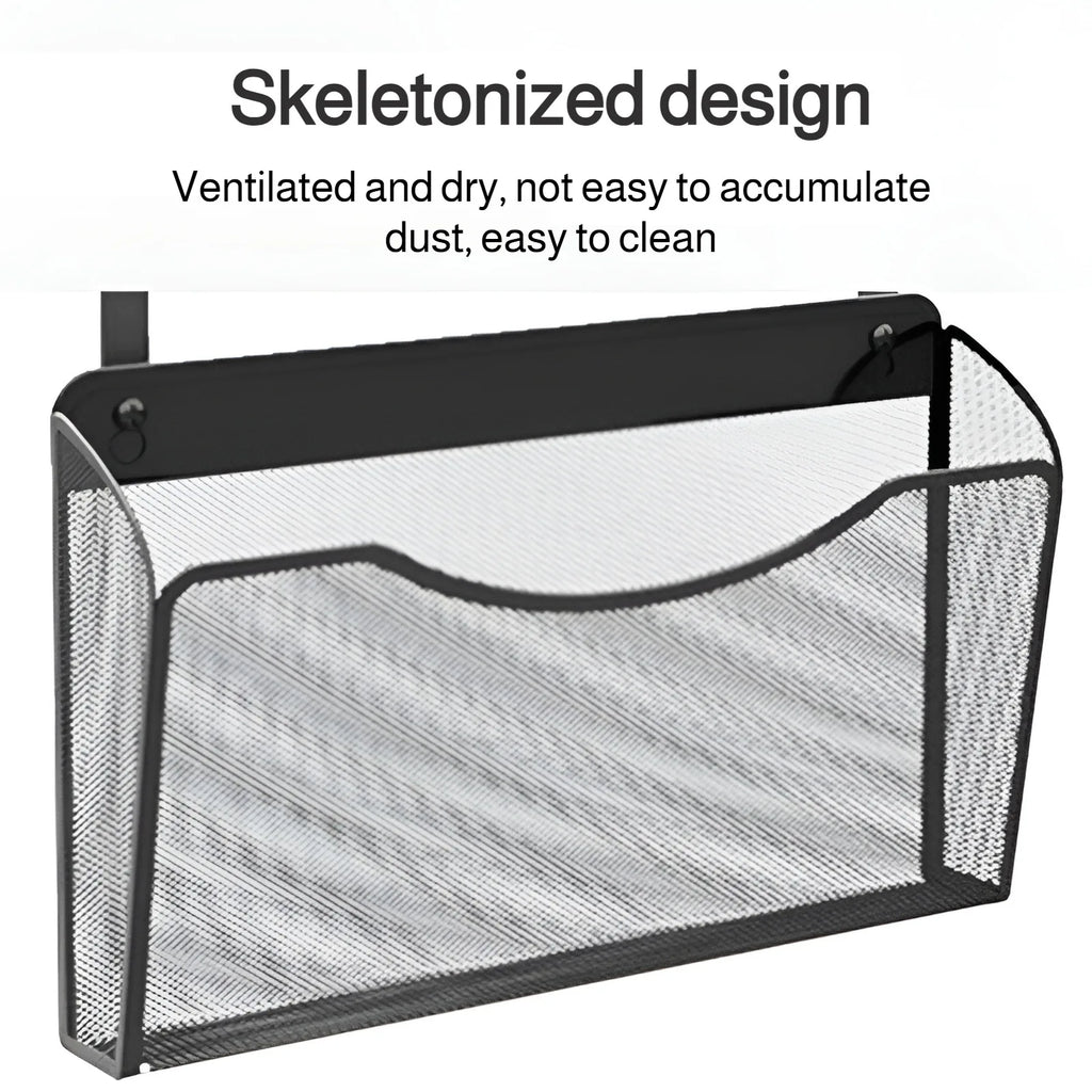 Simple Clip-On Desk Organizer - Magazine & Book Hanging Shelf | Quick and Hassle-Free Setup | Upgrade Your Study Space