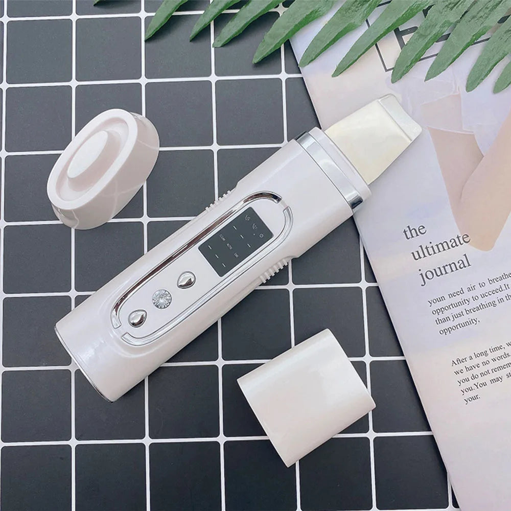 Ultrasonic Skin Scrubber Electric Facial Cleansing Pore Deep Cleanser