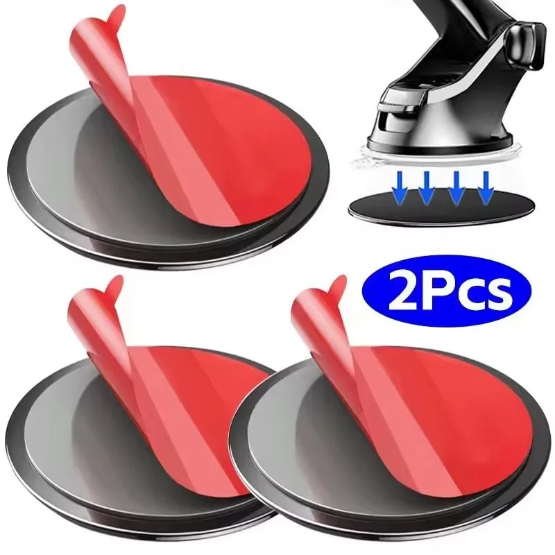 2/1PCS Car Phone Holder Stickers Suction Cup Adhesive Dashboard