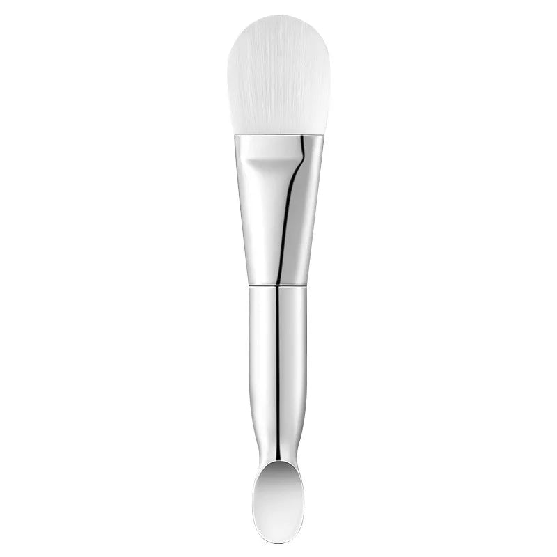 1PC Professional Double Ending Soft Bristle Silicone Wear-resistant Facial Flexible Mask Brush Skin Care Cleaning Beauty Tools
