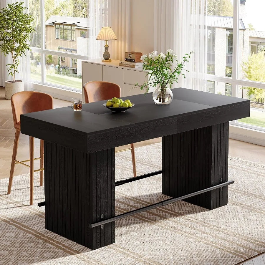 62.2" Tall Dining Table for 4-6