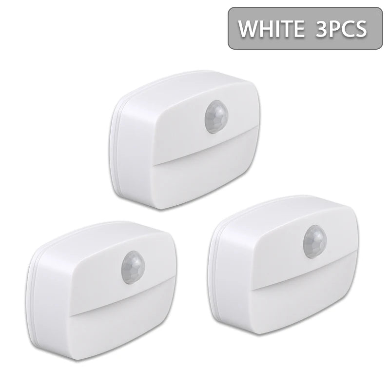 LED Night Light Motion Sensor Night Lamp Room Decor Lamp Bedside Led Lamp With EU Plug Led Lights For Closet Bedroom Home Decor