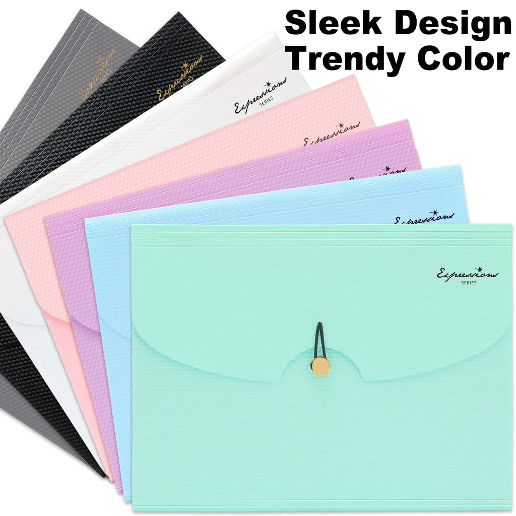Expanding Accordion File Organizer, 7 Pockets, A4 Size