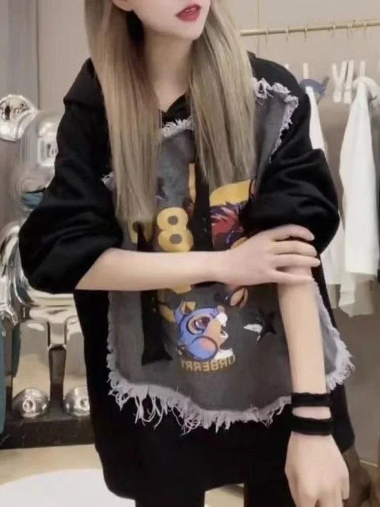 Women's Graphic Streetwear Hoodie