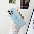 Matte Ultra-Thin for Magsafe Case For iPhone 17 16 15 14 13 12 Pro Max Plus Magnetic Wireless Charger Hard PC Translucent Cover