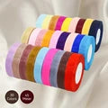 10 Meters Grosgrain Ribbon Solid Fabric for Gift Wrapping Wedding Bows Decoration Hair Sewing Supplies DIY Crafts Accessories