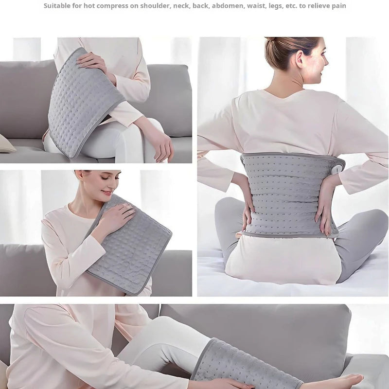 110V-240V Electric Heating Pad Blanket Timer Physiotherapy Heating Pad For Shoulder Neck Back Spine Leg Pain Relief Winter Warm