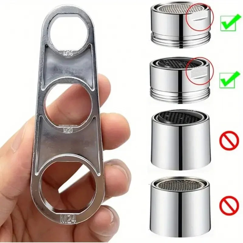 Universal Faucet Aerator Key Wrench