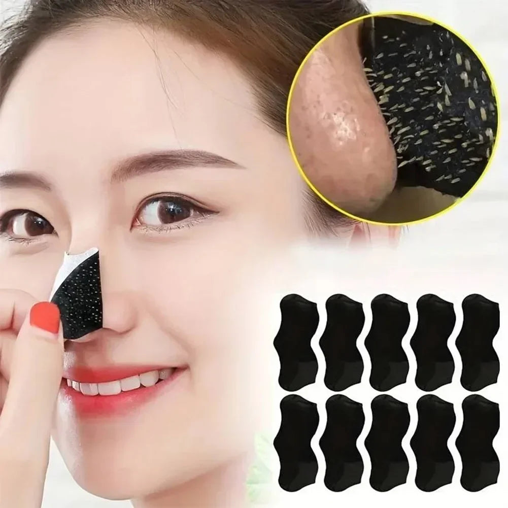 Unisex Nose Deep Cleansing Strips Blackhead Remover Mask for Acne Shrink Pore Nose Sticker Cleaner Skin Care Strip Tools