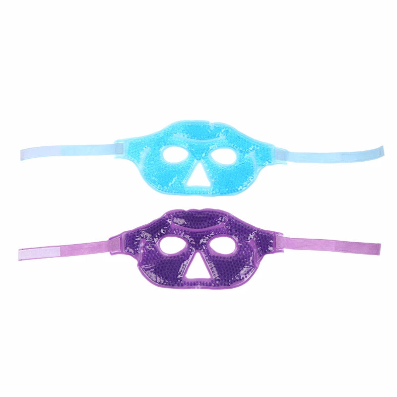 Reusable Cooling Eye Mask with Gel Beads - Cold Eye Compress for Puffy Eyes Stress Relief Dry Eye Relief SPA Skin Care Tool