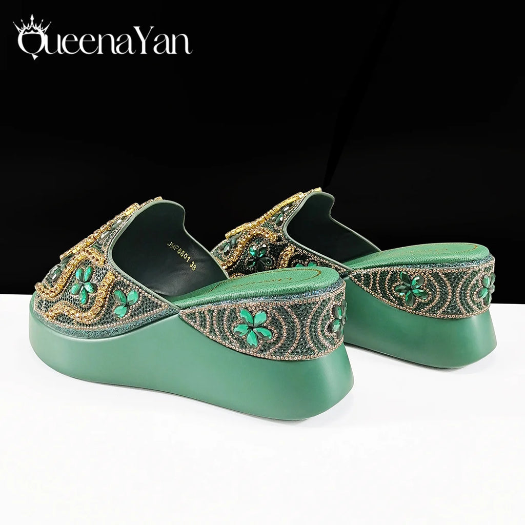 Queena Yan High Quality Newst Hot Selling Open Toe
