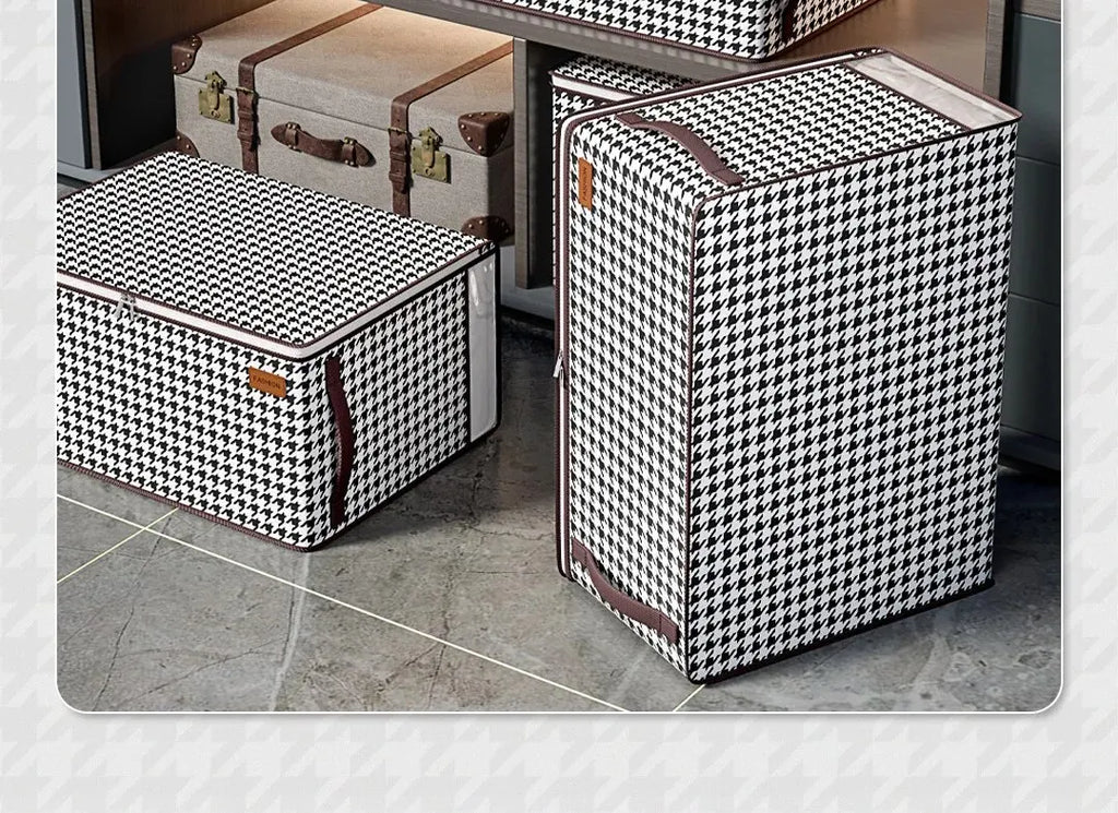 Thickened Non-woven Quilt Storage Bag For Household High-capacity Clothing Clothes Packaging Bag Organizing Luggage Bag