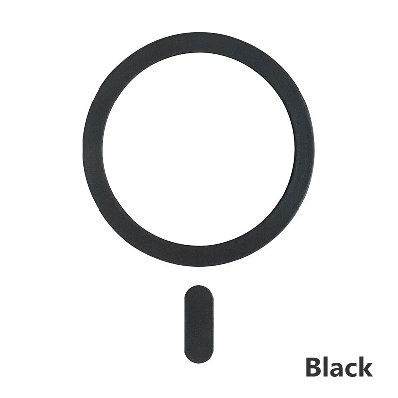 for Magsafe Magnetic Plate Ring Universal Metal Sticker Support Wireless Charger Metal Plate Sheet for Magnet Car Mobile Holder