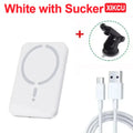 XIKCU 15W Magnetic Car Wireless Charger Sucker Car Fast Charging For Magsafe iPhone 16-12 Pro Max Air Vent Phone Holder Stand