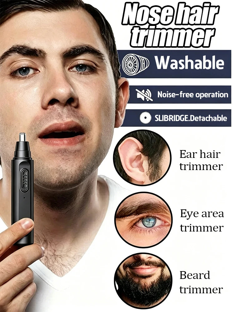 Electric Nose Hair Trimmer for Men and Women