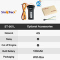 4G Mini Tracker ST-901L Waterproof Built-in Battery GPS for