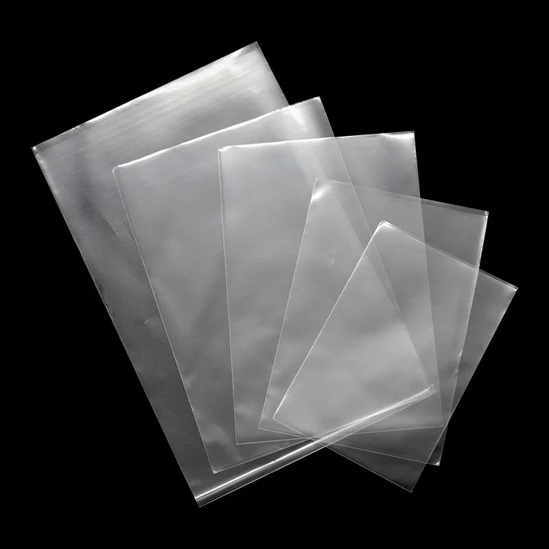 100Pcs Transparent Plastic Bags Candy Lollipop Cookie Packaging Clear Opp Cellophane Bag Christmas Gift Wedding Birthday Party