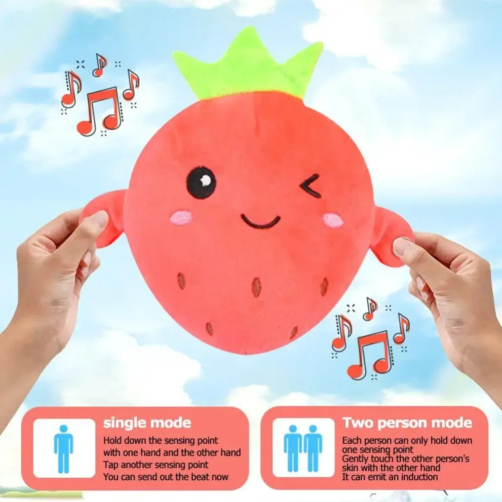 Cartoon Fruit Sensory Rhythm Piano Doll Toy