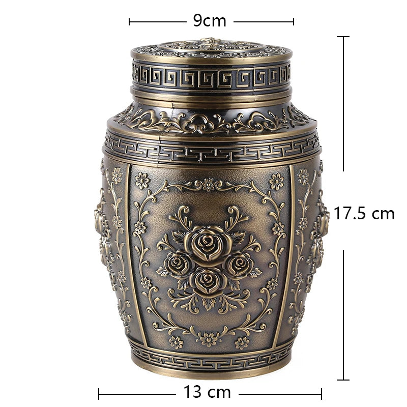 Metal Cremation Urns for Human Ashes, Coffin Box, Pet Memorial, Keepsake Urns, Small Animal Urn, Funeral pet urns