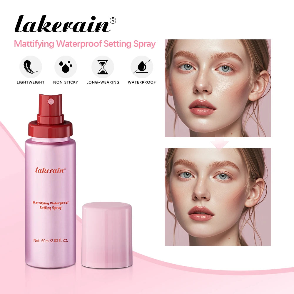 Mattifying Waterproof Setting Spray Glossy Matte Base Makeup Control