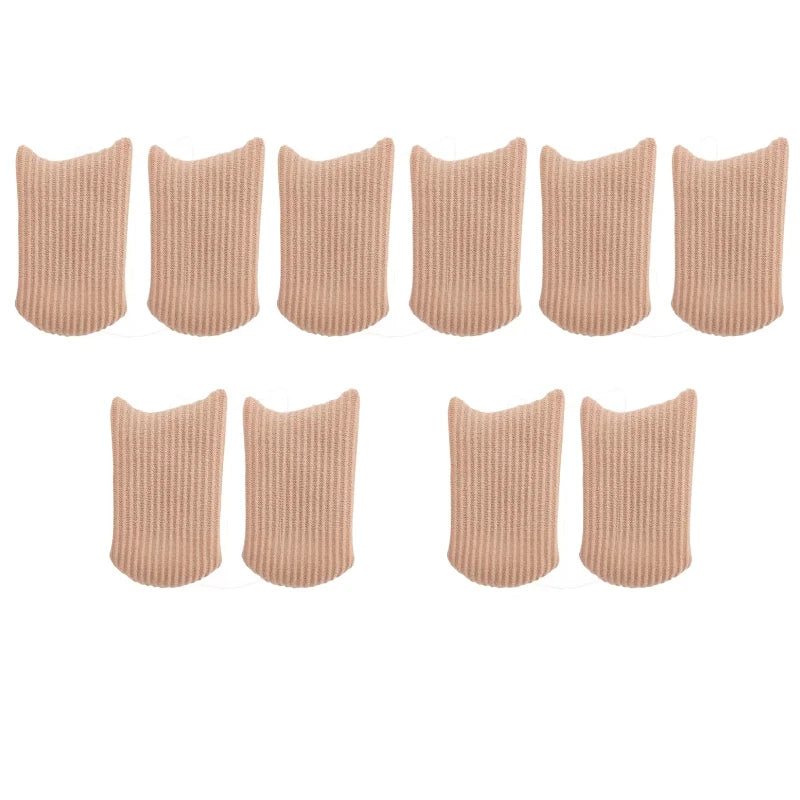 2/5pcs Gel Toe Guard for Big Toes Soft Fabric Breathable Toe Protectors Anti-friction Big Toe Guard for Men and Women