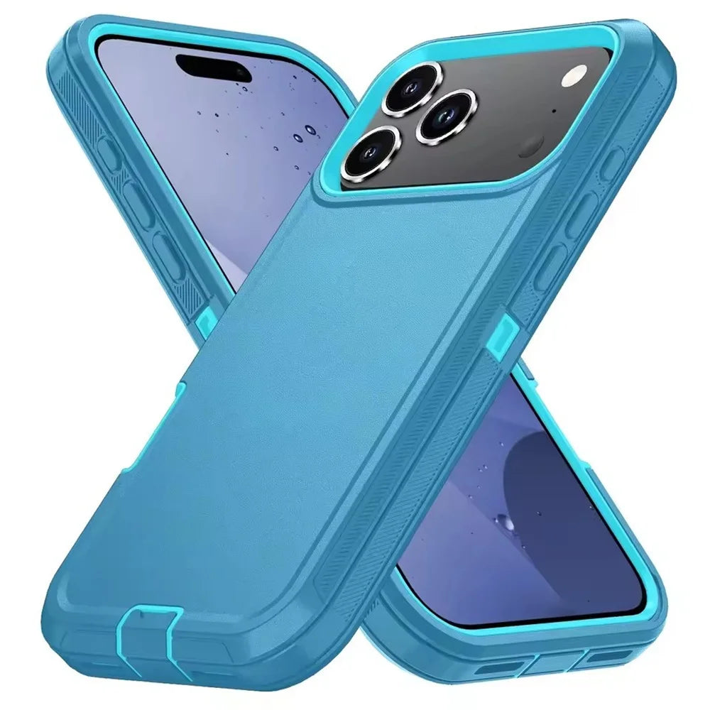 3in1 Defend Phone Case For iPhone 18 16 17