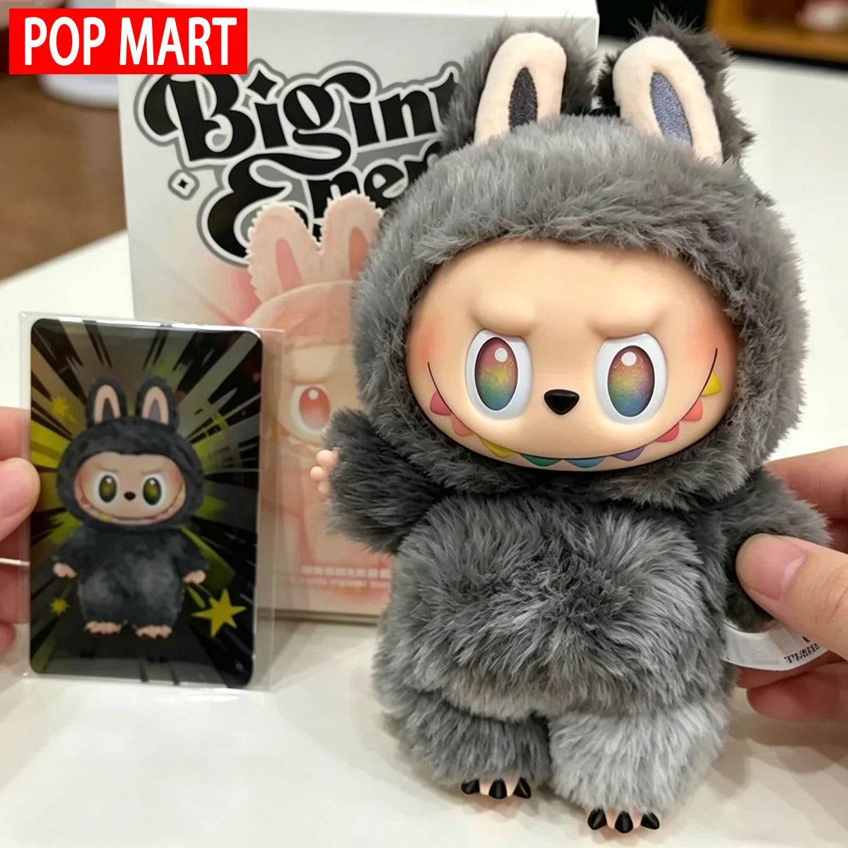 Labubu Plush Doll, Macaron Color Edition