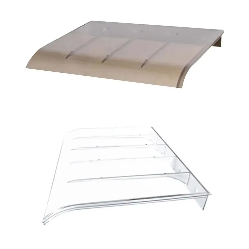 Product Display Window Transparent Canopy Roof Window Awning Cover for Outdoor Balcony Heavy Duty Entry Doorway for Outdoor