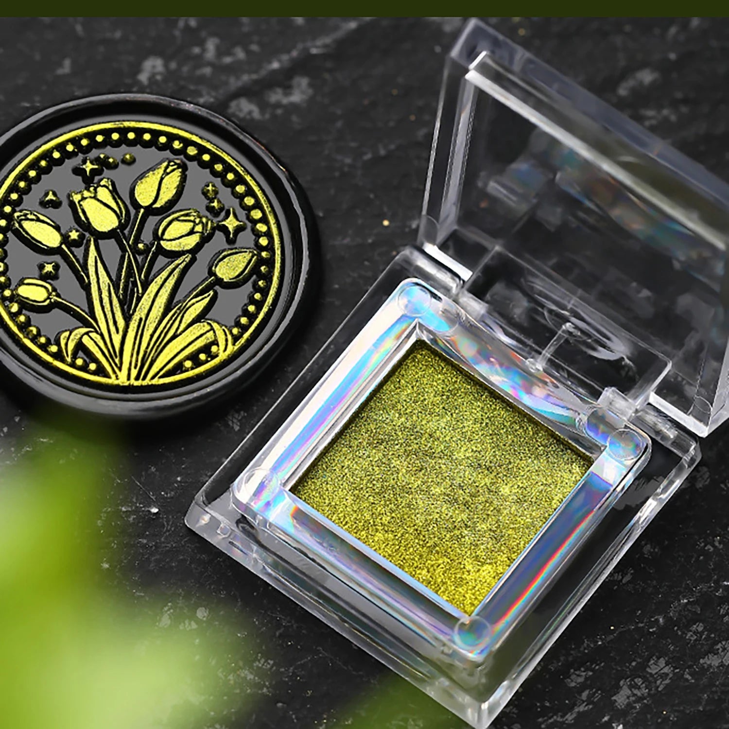 1pc Wax Seal Magic Mirror Powder (6 colors available) Wax Seal Highlighting Powder Colouring Paste Gold Powder Fire Paint Paste