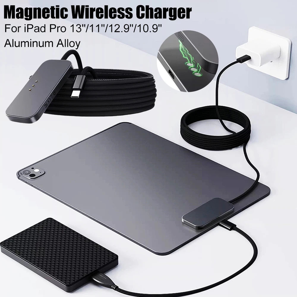 Magnetic Wireless Charger for iPad Pro