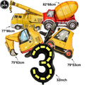 Engineering Vehicle Theme Decor Hanging Banner Pull Flag Safety