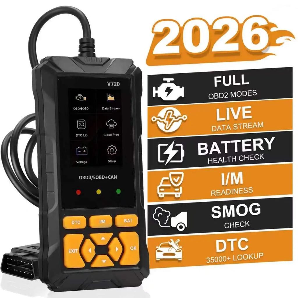 V720 Car Diagnostic Scanner Tool Automotive OBD2 Scanner