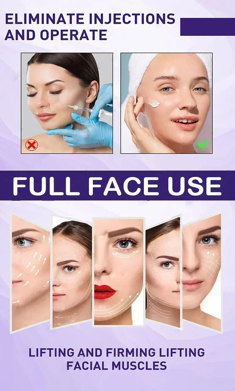 3RD  V-Shape Face Slimming Lifting Facial Cream Lift Up V Double Chin Cheek Slimming Firming Anti Wrinkle Beauty Skin Care