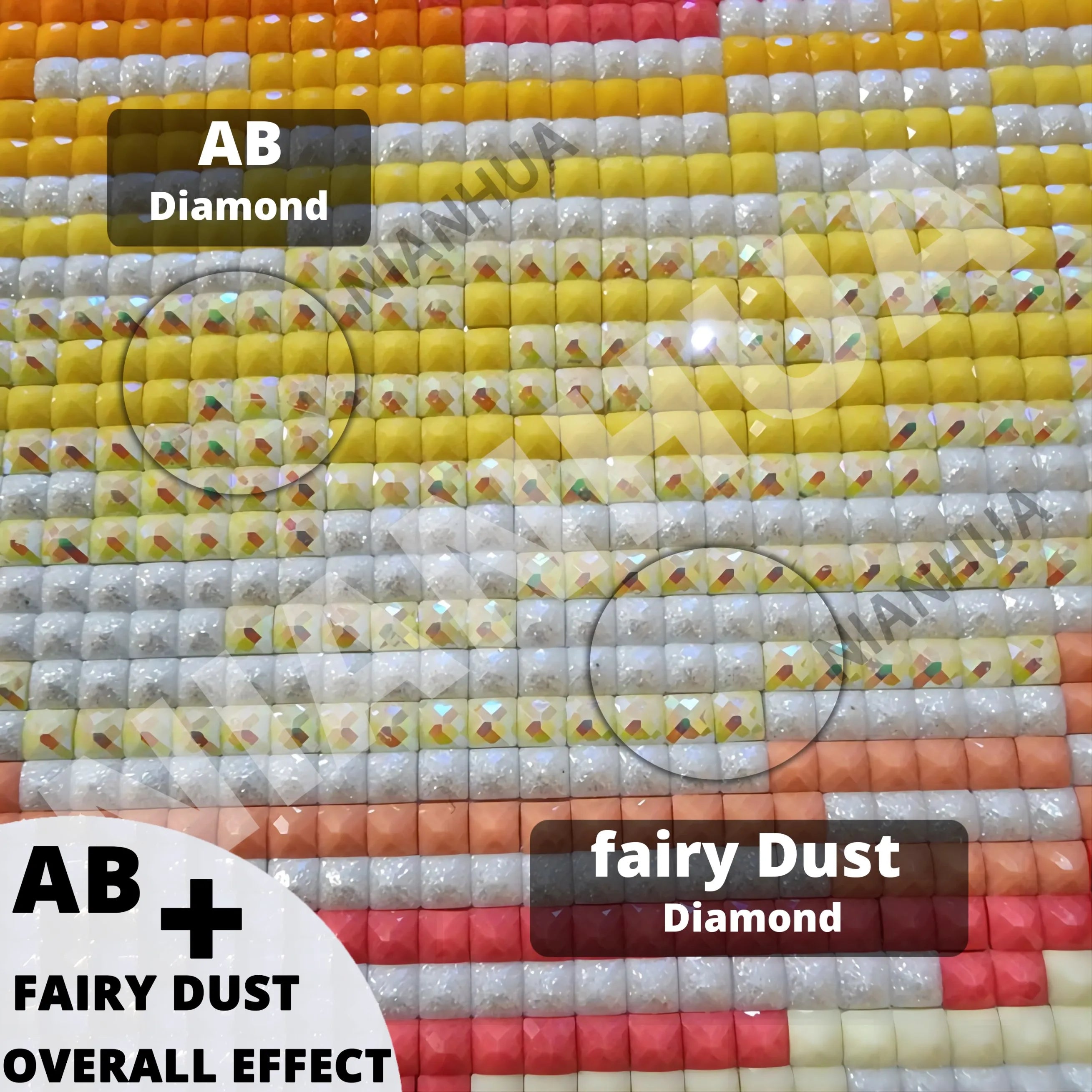 Fairy Dust AB Diy 5D Diamond Painting New Arrival 2024 Gold color Roses Full Mosaic Cross stitch Embroidery Flowers Home Decor