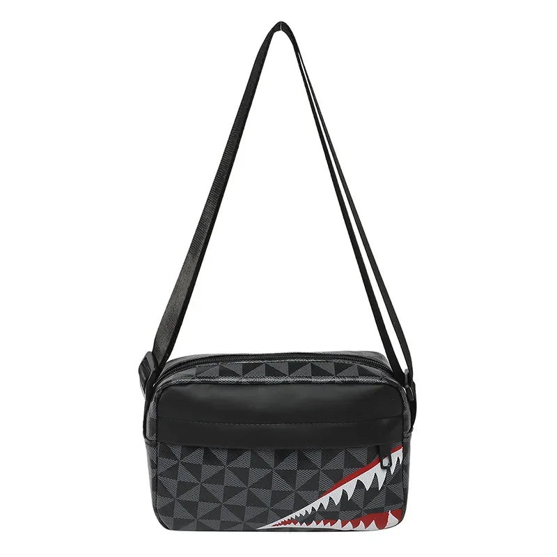 Creative Shark Mouth Crossbody Bag Simple Coin Purse Mobile