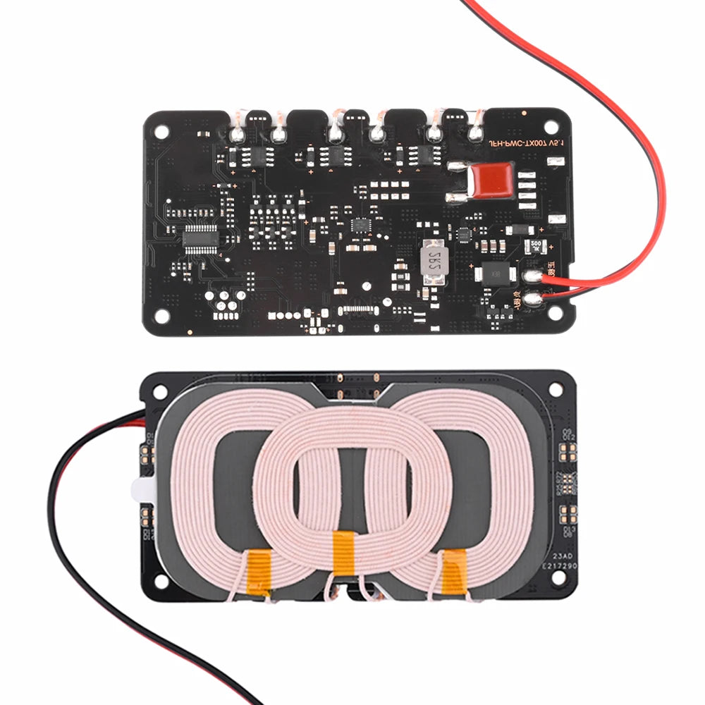 9-32V 20W Wireless Charger Module Type-C For QI 3-coil High Power Fast Charging Module For Car