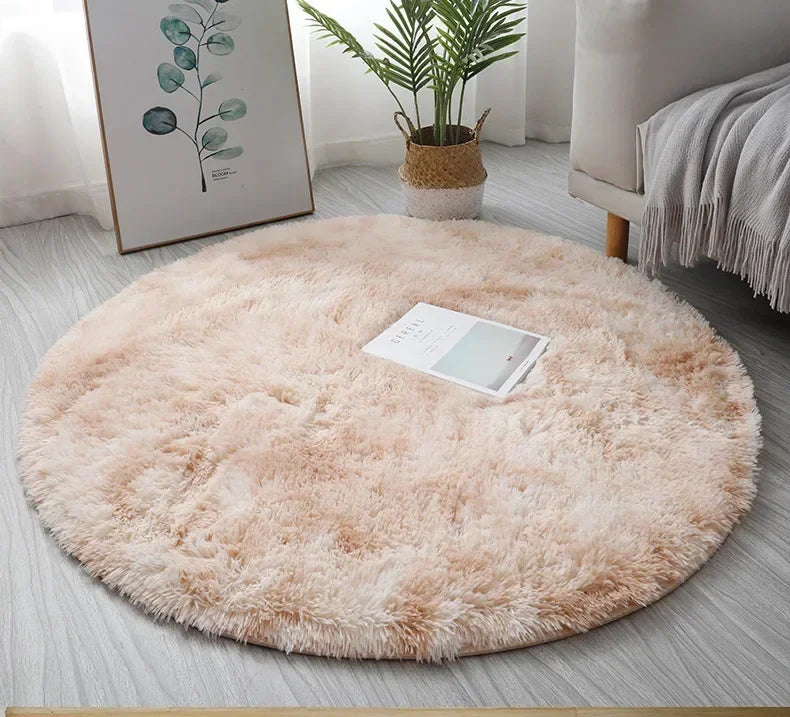 VIKAMA Simple Pink Girly Heart Plush Carpet Bedroom Bed Blanket Room Full Of Easy To Care Carpet Cute Princess Carpet Home Decor