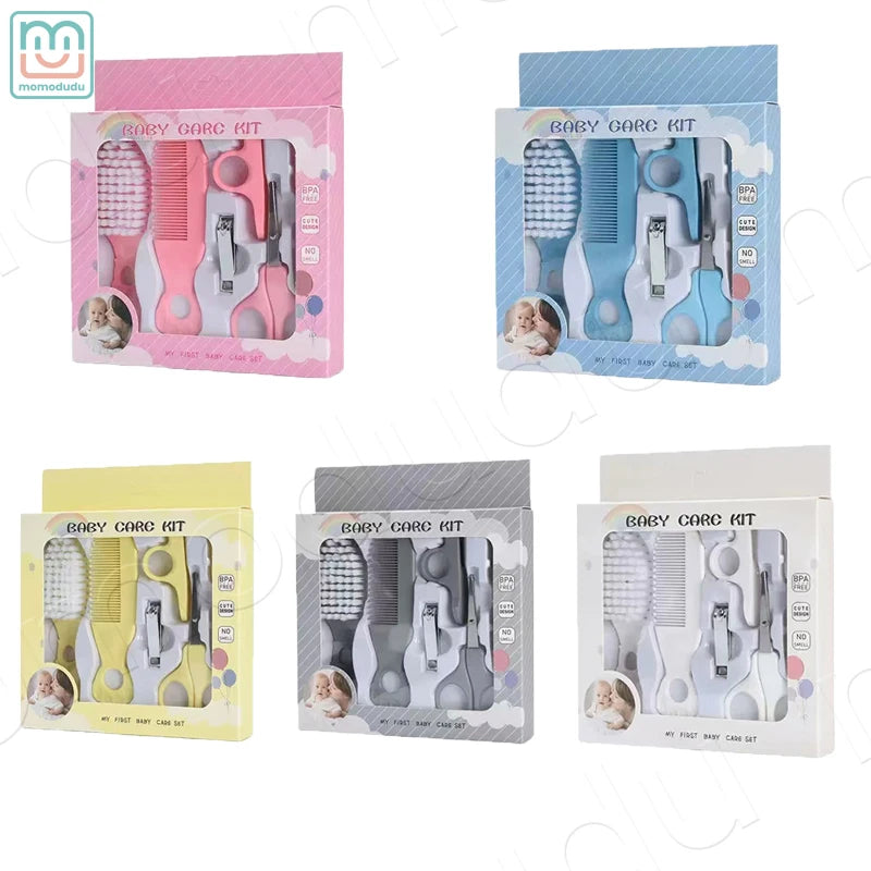 6-Piece Baby Grooming Kit Set, Complete Safe Nail & Hair Care Kit for Newborns and Toddlers