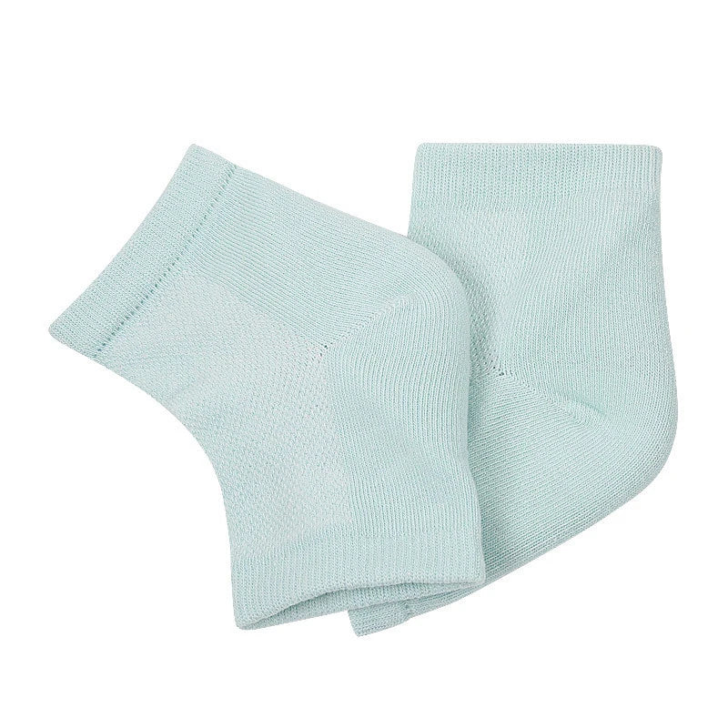 Heel Socks Feet Skin Care Colorful Silicone Moisturizing Gel Cracked Dry Heel Repair Protectors Plantar Fasciitis Inserts Pads