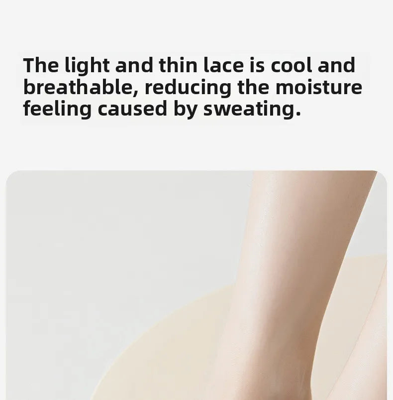 Summer Thin Lace Invisible Socks Split Toe Forefoot Socks for Women High Heel Slippers Shoes Breathable Lace Socks for Halloween