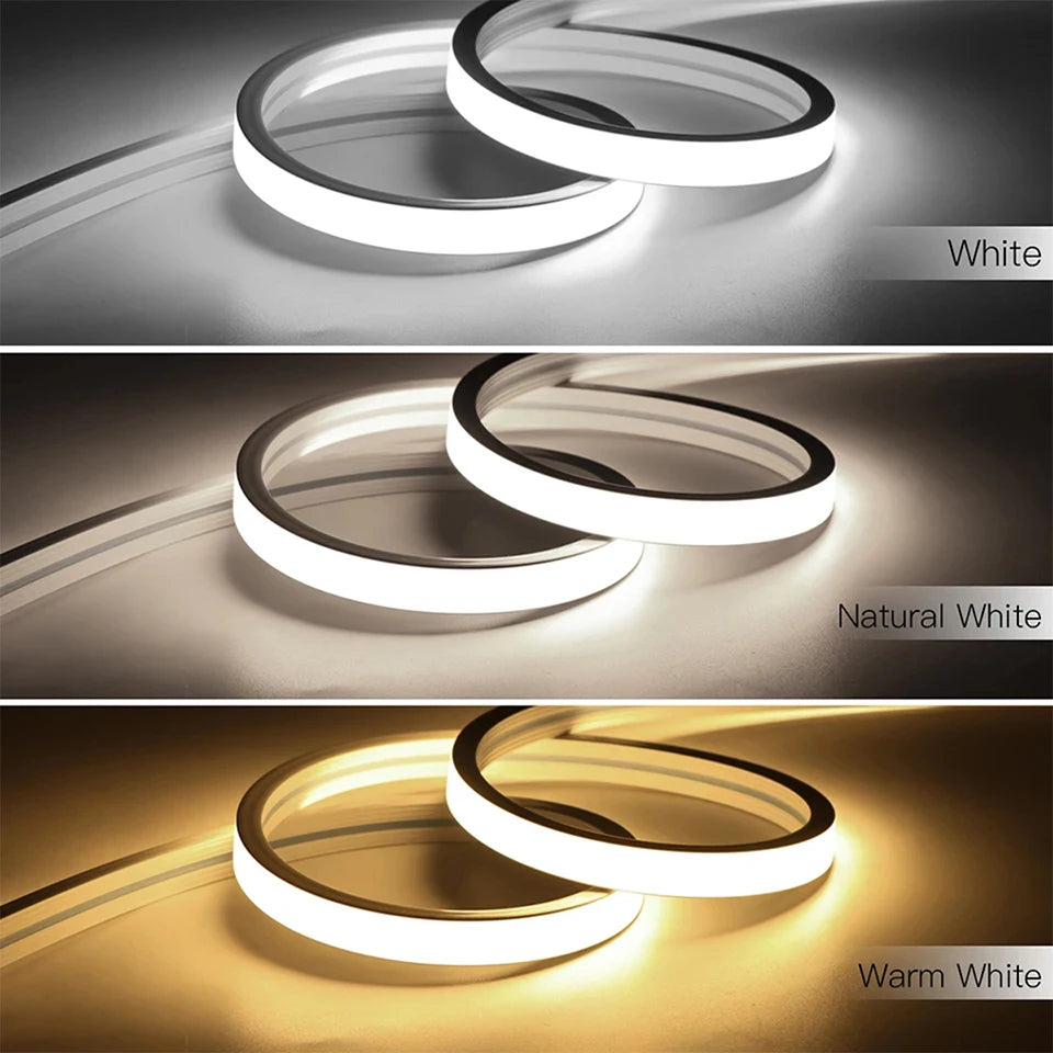ZigBee Wifi COB LED Strip Smart Tuya Alexa Lights USB 5V Dimmable Neon LED Tape With LED Dimmer Controller Room Kitchen Decor