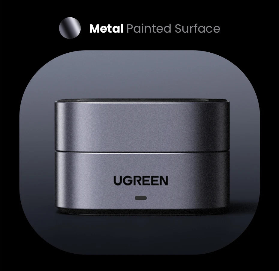 BR Sale UGREEN 15W Magnetic Wireless Charger 2-in-1 Charging Stand For iPhone 16 17 Pro Max/AirPods For Magsafe Fast Charger