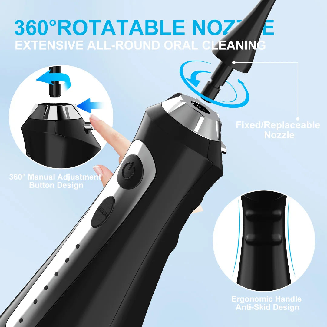 SEJOY Water Flosser Irrigator Dental Teeth Whitening strips Portable